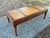 Antique English Regency Mahogany & Leather Top Coffee Table on Casters For Sale In Sacramento - Image 6 of 12