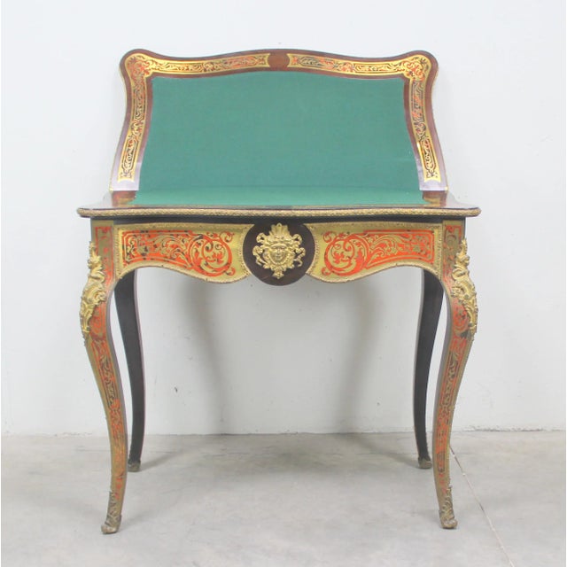 Marquetry Game Table For Sale - Image 3 of 10
