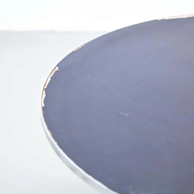 Table designed by Willem Hendrik Gispen. In original condition, with minor wear consistent with age and use, preserving a...