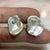 Traditional Diamond Fresh Water Pearl Cufflinks 14k Gold 0.45 TCW Designer Certified, Pair For Sale - Image 3 of 14