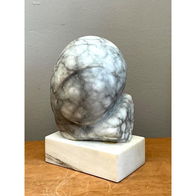 Vintage Marble Abstract Form Sculpture For Sale - Image 12 of 17