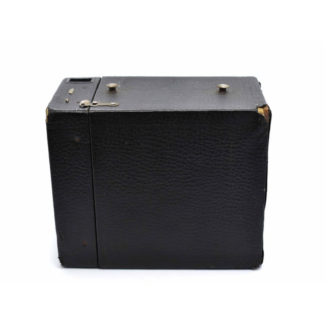 Metal 1900's Eastman Kodak No 2a Brownie Model B Box Camera Usa For Sale - Image 7 of 10