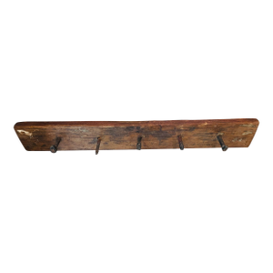 Antique French Country Rustic Coat Rack
