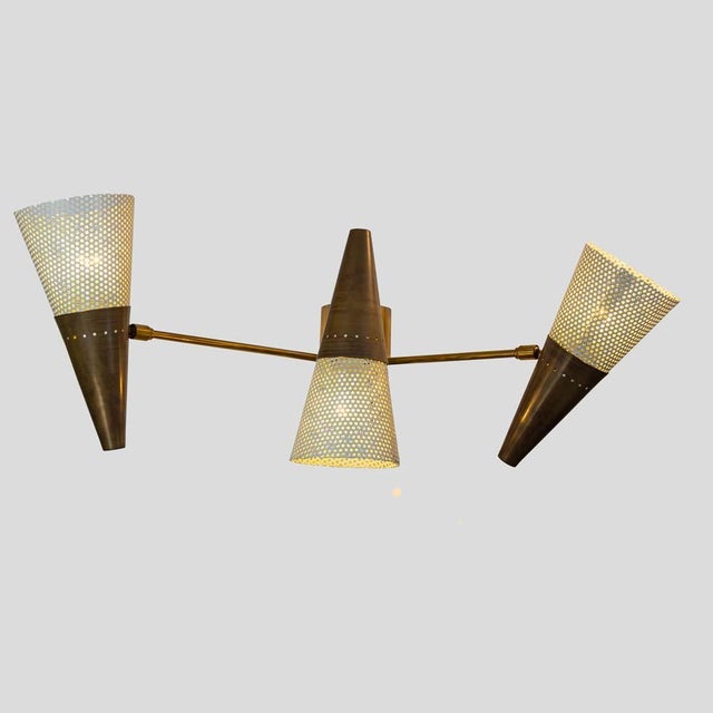 Brown JDV 3 Sconces by Diego Mardegan, Set of 2 For Sale - Image 8 of 11