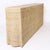 Woven Reed Ghost Drapery Console With Flat Back For Sale - Image 4 of 9