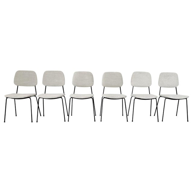 Mid-Century Modern Chairs, Italy, 1960s, Set of 6 For Sale - Image 6 of 6