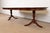 Henkel Harris Henkel Harris Georgian Banded Mahogany Double Pedestal Extension Dining Table, Newly Refinished For Sale - Image 4 of 14