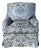 Brunchwig & Fils Blue Damask Fully Upholstered Club Chair For Sale