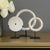 Marble Ring Sculpture on Stand, For Sale - Image 14 of 14