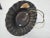 Bronze Vintage Mid-Century 1970s Halo Lighting Bronze & Glass Flush Mount Ceiling Fixture For Sale - Image 8 of 14