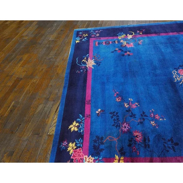 1920s Antique Chinese Art Deco Rug 9'2" X 11'8" Chairish