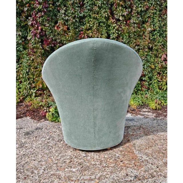 Green Mid-Century Modern Mushroom Chair by Pierre Paulin, 1980s For Sale - Image 8 of 14