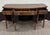 Traditional Antique Federal Style Satinwood Inlaid Bowfront Sideboard Server Buffet Credenza For Sale - Image 3 of 18