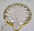Gold Rim Crystal Shell Dish / Catchall For Sale In Dallas - Image 6 of 7