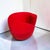 1990s Vladimir Kagan Style “Nautilus” Swivel Chair For Sale - Image 5 of 15