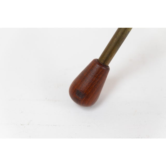 Vintage Danish Teak Tripod Side Table, 1950s For Sale - Image 6 of 17