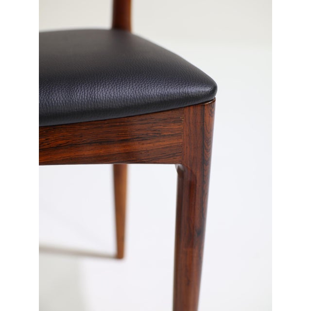 Model 94 Dining Chairs by Johannes Andersen for Christian Linneberg, 1960s, Set of 6 For Sale - Image 16 of 18