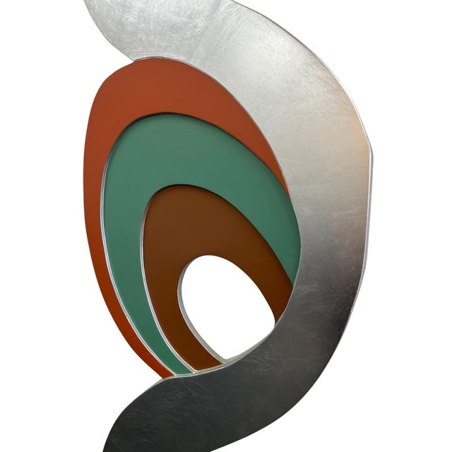Italian Postmodern Memphis-Style Wall Sculpture, 1980s For Sale - Image 10 of 13
