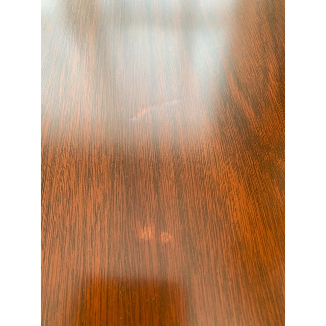 Vintage Baker Furniture Mahogany Chippendale Nightstands or Side Tables a Pair For Sale - Image 13 of 18