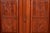 Herter Brothers Style Antique Eastlake Victorian Carved Walnut Triple Bookcase Cabinet, Circa 1880s For Sale In South Bend - Image 6 of 12