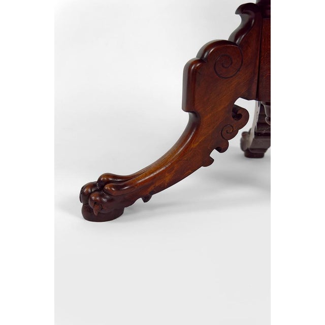 Japanese Bookcase Pedestal Table attributed to Gabriel Viardot, France, 1880s For Sale - Image 15 of 17