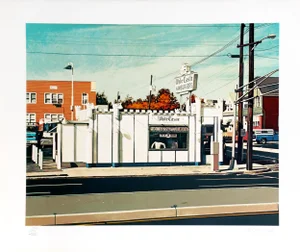 John Baeder, White Castle, Screenprint