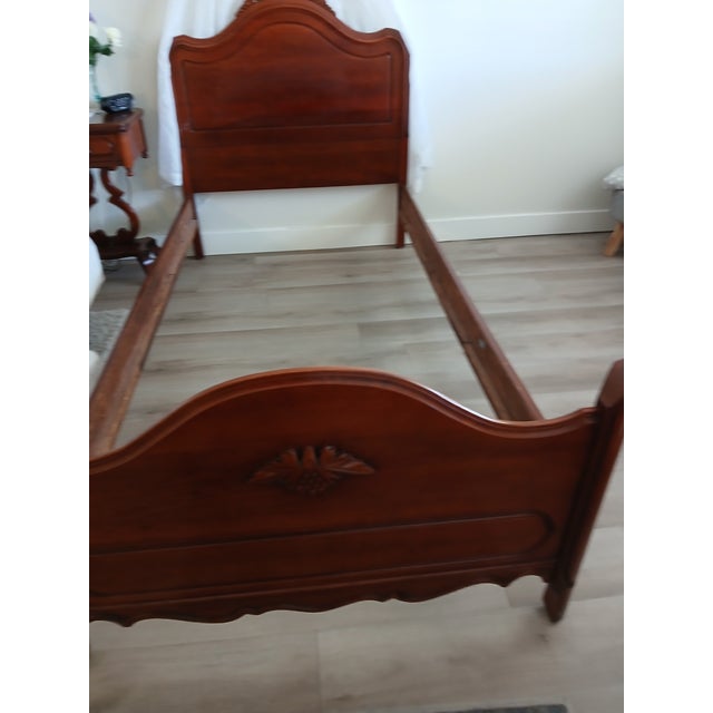 Wood Collectors Cherry Twin Bed - Davis Cabnet Co For Sale - Image 7 of 12