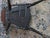 Antique Embossed Leather Accent Chair For Sale - Image 4 of 4