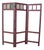 Wooden Folding Screen Frame with Panels, 1950 For Sale - Image 9 of 9
