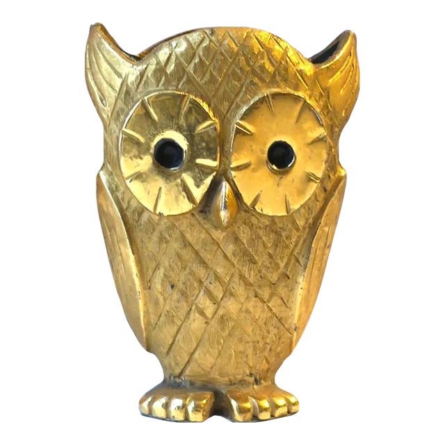 Owl Bird Eyeglass Holder, Circa 1960s For Sale