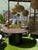 Metal Outdoor 60" Round Mosaic Dining Table For Sale - Image 7 of 7