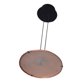 Vintage Ceiling Lamp in Copper For Sale