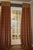 Beautiful pair of custom-made striped drapery panels in a substantial upholstery-weight woven fabric. Fully lined and...