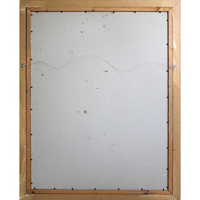 1970s Edgars Vinters, Sunny Alley, 1971, Oil on Board For Sale - Image 5 of 6