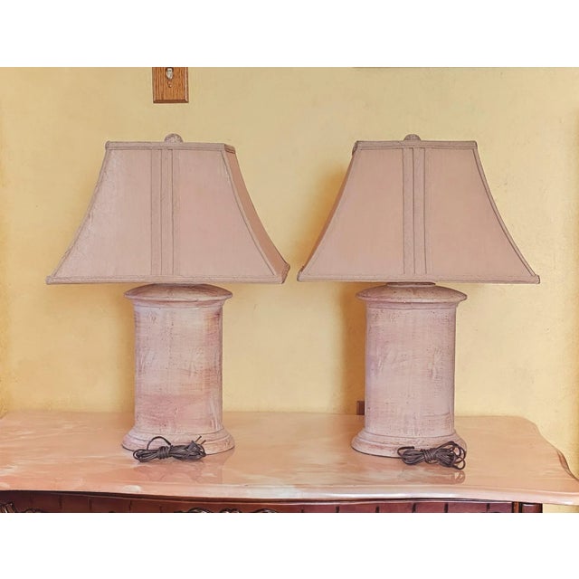 Hollywood Regency Sienna Table Lamps Featuring Grapes, a Pair For Sale - Image 4 of 12