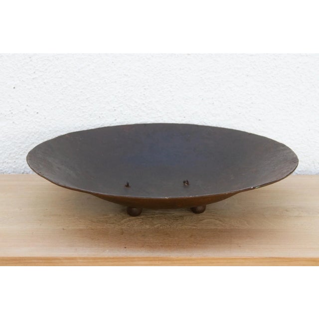 19th Century Antique Indian Engraved Metal Shield For Sale - Image 5 of 9