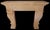 A beautifully sculpted limestone fireplace from France, dating to the 20th century, this mantel boasts elegant...
