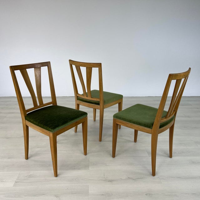 Mid 20th Century Scandinavian Mid-Century Modern Dining Chairs – Set of 5 For Sale - Image 5 of 12