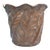 Large 1960s Banana Leaf Ceramic Planter For Sale