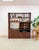 Brown Vintage Walnut MCM Wall Unit Desk Storage Cabinet Mid Century Modern W/ Drawers For Sale - Image 8 of 15