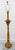 The Vintage Parcel-Gilt Wood Candlestick Floor Lamp with Acanthus Leaf Accent is a large, corded electric lamp from the...