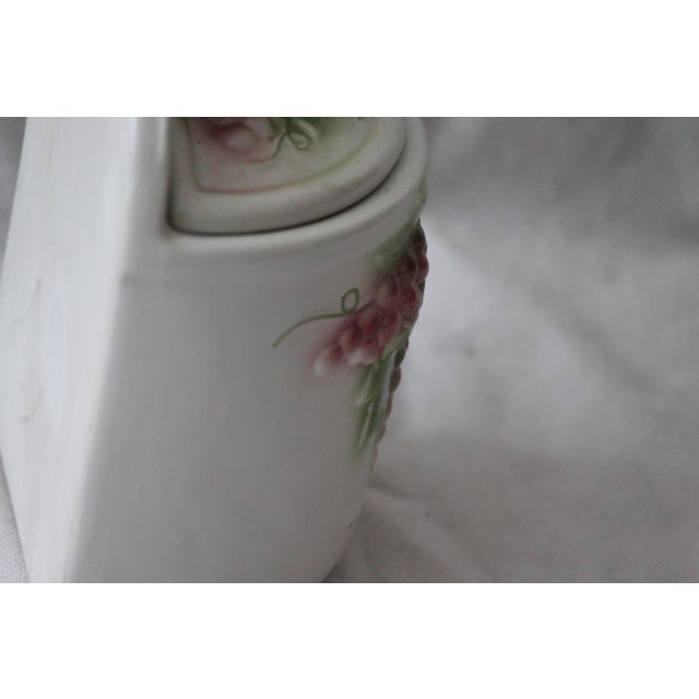 Ceramic Salt Box and Food Container, 1980s, Set of 2 For Sale - Image 15 of 18