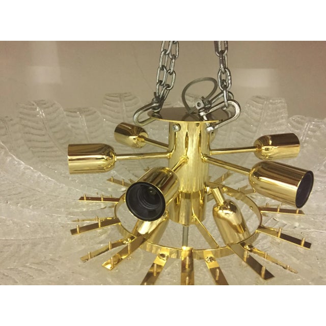 Murano Glass Sputnik Chandelier Flush Mount from Simoeng For Sale - Image 4 of 12