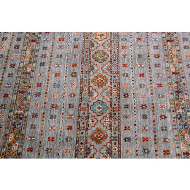 Contemporary Gabbeh Rug 6'10'' X 10'5'' For Sale In New York - Image 6 of 8