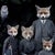 Never forget the Forest - Foxes by Marcin and Kate Owczarek | Digital Art of people with fox heads For Sale - Image 4 of 5