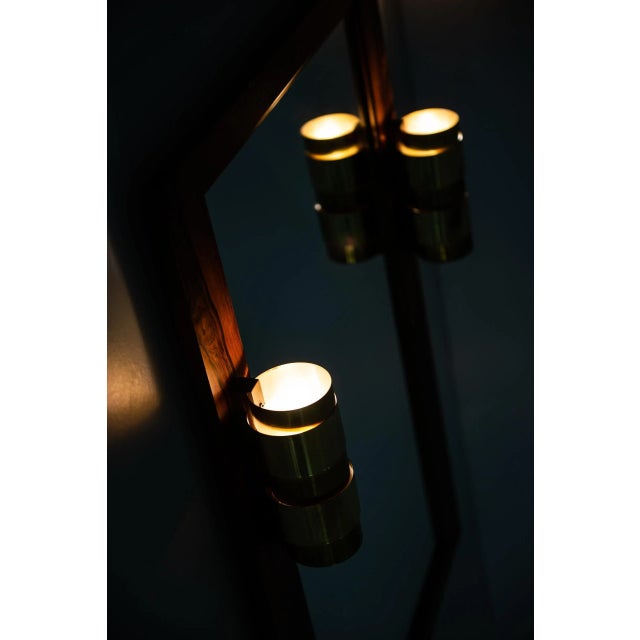 1960s Model Aristokrat Mirrors with Lamps from Fröseke AB Nybrofabriken, Sweden For Sale - Image 5 of 8