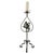 Swedish Grace Floor Candelabra in Wrought Iron with Goddess Diana, 1920s For Sale - Image 8 of 8