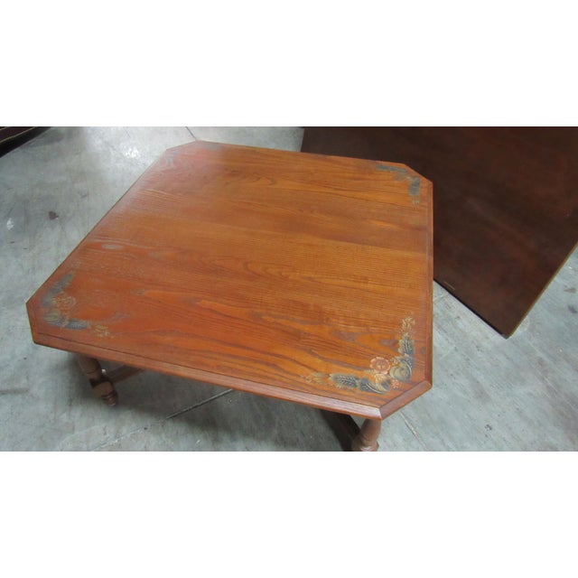 Item: Hitchcock Coffee Table Details: Signed Hitchcock Great Designer Look/Quality Piece Farmhouse Style Beautiful Look...
