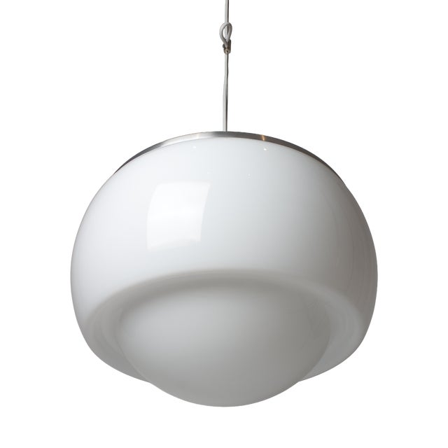 Pendant Lamp by Pia Guidetti Crippa for Lumi, Italy, 1960s For Sale