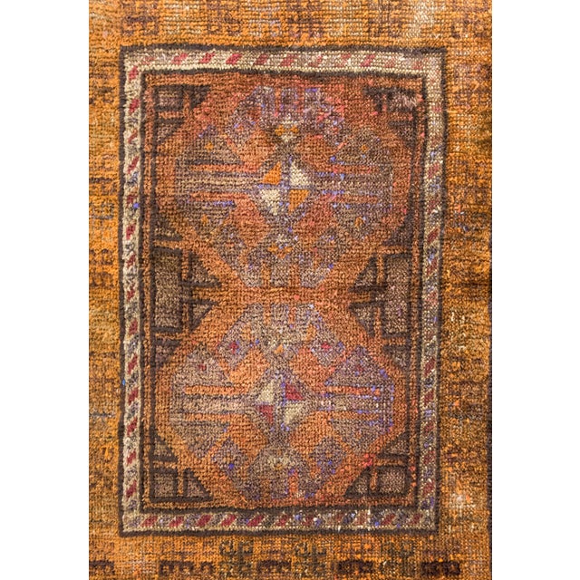 Vintage Persian Baluch Rug For Sale In Chicago - Image 6 of 14